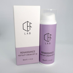 Пептидний Денний крем Spf 30, Peptilift Cream Spf 30, Renaissance, CEF Lab, Україна