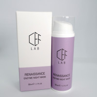 Нічна Ензимна маска, Enzyme Night Mask, Renaissance, CEF Lab, Україна