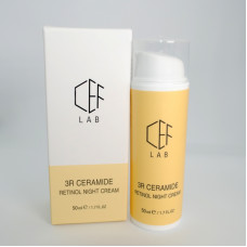 Удосконалюючий Нічний Ретиноловий Крем, Retinol Night Cream, 3R Ceramide, CEF Lab, Україна