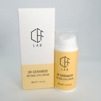 Удосконалюючий крем з ретинолом для зони навколо очей, Retinol Eye Cream, 3R Ceramide, CEF Lab, Україна