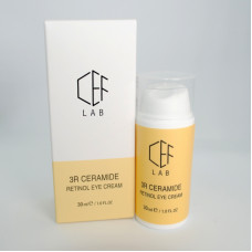 Удосконалюючий крем з ретинолом для зони навколо очей, Retinol Eye Cream, 3R Ceramide, CEF Lab, Україна