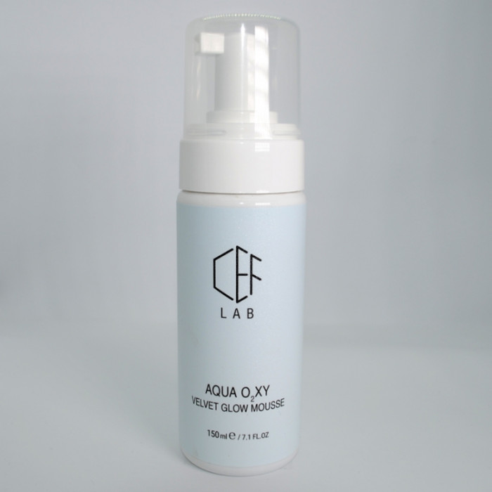 Шовковий антиоксидантний Мус, Velvet Glow Mousse, Aqua O2xy, CEF Lab, Україна