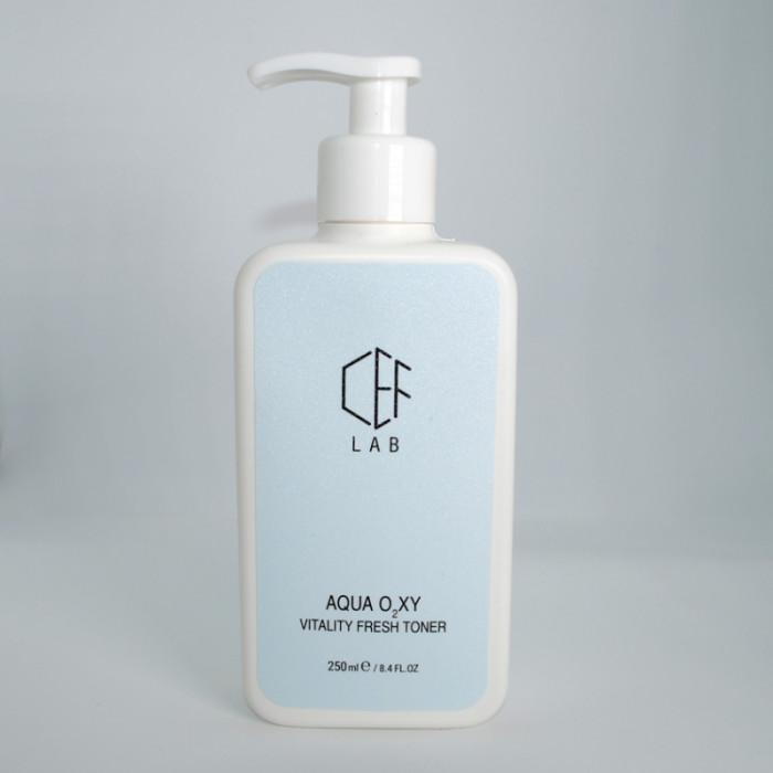 Антиоксидантний зволожувальний Тонер, Vitality Fresh Toner, Aqua O2xy, CEF Lab, Україна