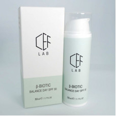 Матуючий денний крем SPF 30, Balance Day Cream SPF 30, β-Biotic, CEF Lab, Україна