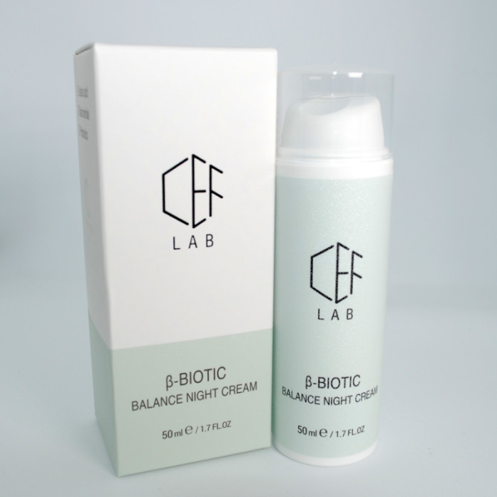 Корегувальний Нічний Крем, Balance Night Cream, β-Biotic, CEF Lab, Україна