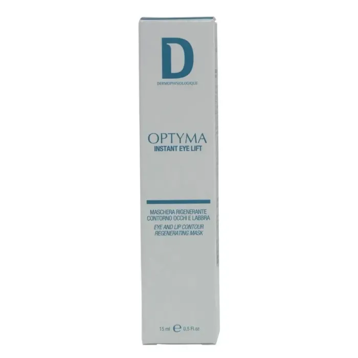 Відновлювальна маска для очей та губ, Eye and Lip Regenerating Mask, Optyma, Dermophisiologique, Італія