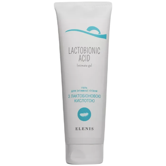 Гель для інтимної гігієни з лактобіоновою кислотою, Lactobionic Acid Intimate Gel, Elenis, Україна