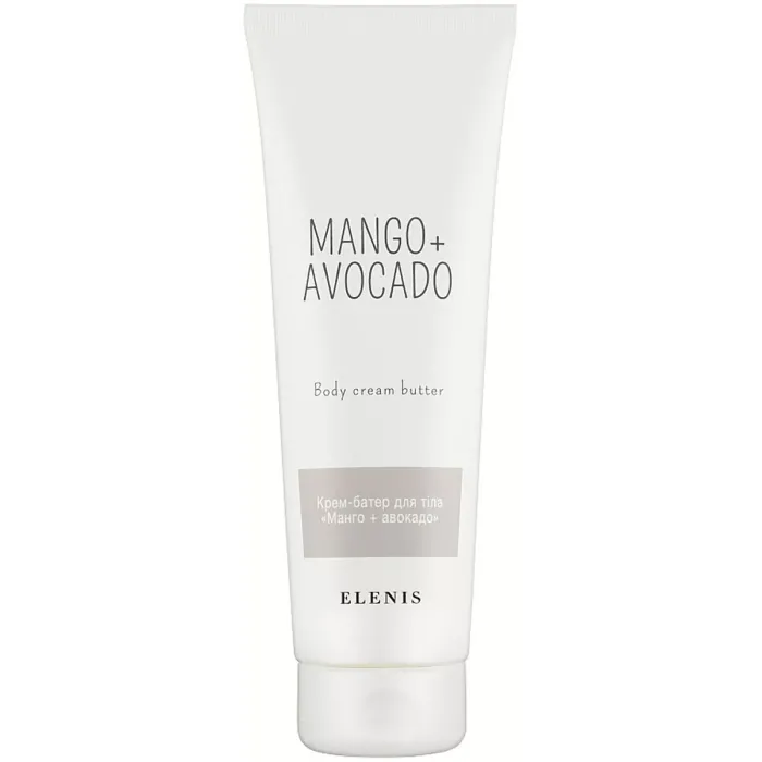 Крем-батер для тіла "Манго й авокадо", Cream-Butter Mango + Avokado, Elenis, Україна