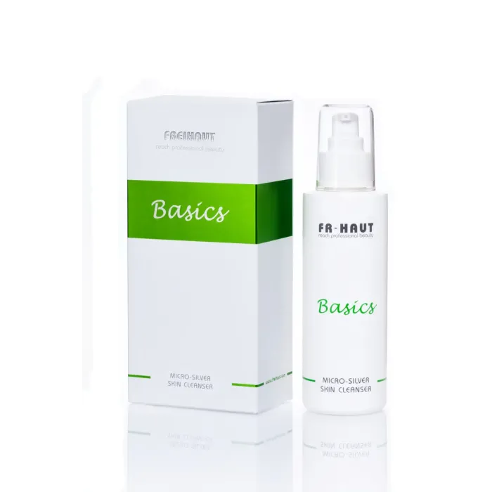 Очищувальний гель зі сріблом, Micro-Silver Skin Cleanser, Basics, Fr-Haut, Іспанія