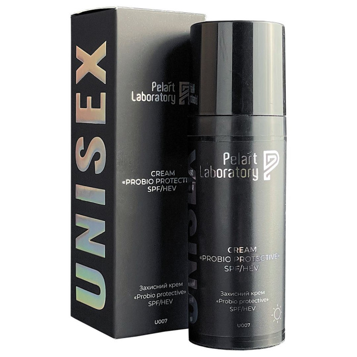 Захисний крем для обличчя, Unisex Probio Protective SPF/HEV Cream, Pelart Laboratory, Україна/Ізраїль