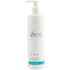 Себорегулюючий мультикислотний тонер, Cutibiome Toner BHA - PHA Control, Acne Balance, Smart4Derma, Україна