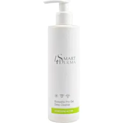 Інтенсивний очищуючий гель з босфелією для жирної шкіри, Boswellia Pro Gel Deep Cleanse, Acne Derm Active, Smart4Derma, Україна