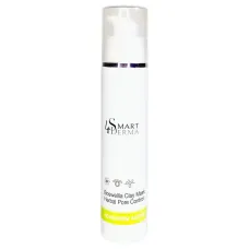 Маска себорегулююча порозвужувальна «Босвелія», Boswellia Clay mask Herbal Pore Control, Acne Derm Active, Smart4Derma, Україна