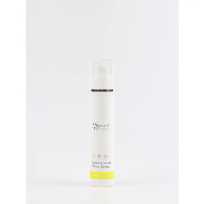 Нічний себоругулюючий флюїд "Азеламід", Azelamid Booster Blemish Correct, Acne Derm Active , Smart4Derma, Україна