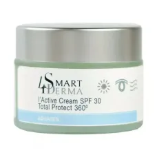 Екстразволожуючий крем із церамідами SPF 30 для сухої та нормальної шкіри, I'active Cream SPF 30 Total Protect 360˚, Aquagen, Smart4Derma, Україна