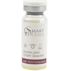 Сироватка-Бустер Енергогенерувальний Золоті Водорості, Booster-Elixir Golden Seaweed, Age Performance, Smart4Derma, Україна