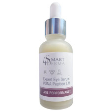 Пептидна ліфтинг-сироватка для периорбітальної зони, Expert Eye Serum PDNA Peptide Lift, Age Performance, Smart4Derma, Україна