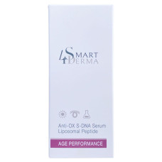 Ліпосомальна антиоксидантна ліфтинг-сироватка, Anti Ox S DNA Serum Liposomal Peptid, Age Performance, Smart4Derma, Україна