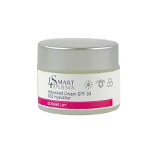 Вдосконалюючий денний крем SPF 30, Advanced Cream SPF 30 X50 Hyalufiller, Extreme Lift, Smart4Derma, Україна