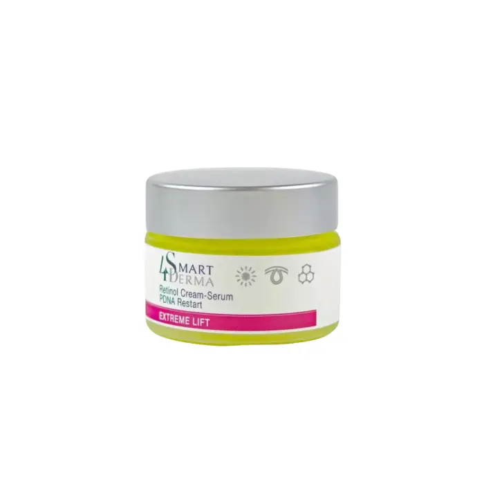 Омолоджуюча сироватка-крем з ретинолом та PDNA, Retinol Cream-Serum PDNA Restart, Extreme Lift, Smart4Derma, Україна