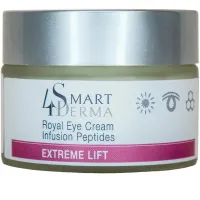  Вдосконалюючий пептидний крем для периорбітальної зони, Royal Eye Cream Infusion Peptides, Extreme Lift, Smart4Derma, Україна