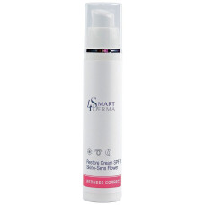 Зміцнюючий денний крем для чутливої та куперозної шкіри SPF 20, Restore Cream SPF 20 Skino-Sens Flower, Redness Correct, Smart4Derma, Україна