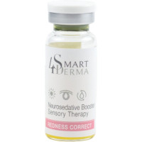 Нейроседативний бустер для чутливої та куперозної шкіри, Neurosedative Booster Sensory Therapy, Redness Correct, Smart4Derma, Україна